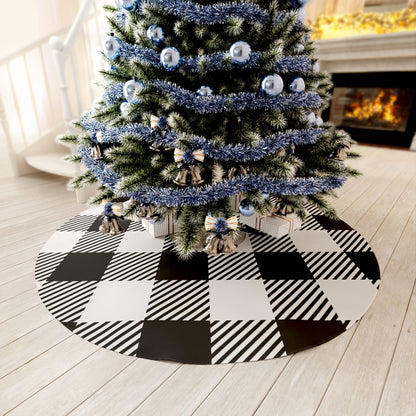 Gingham Round Tree Skirt