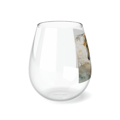 Horse Dreams Stemless Wine Glass, 11.75oz