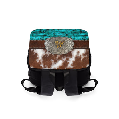 Shoulder Backpack- Barrel Racer Belt Buckle