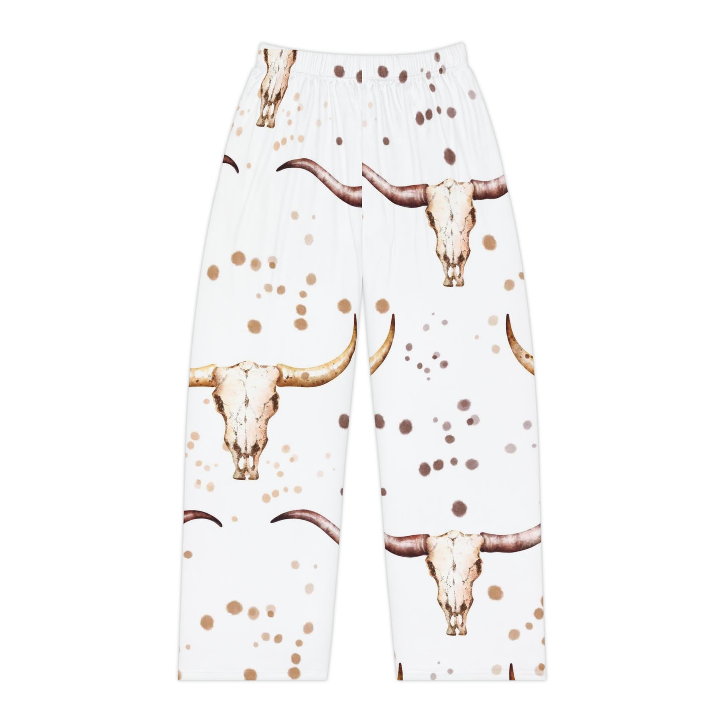 Women's Pajama Pants - Steer Skull