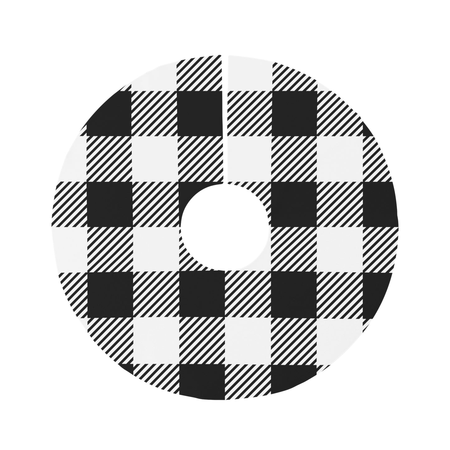 Gingham Round Tree Skirt