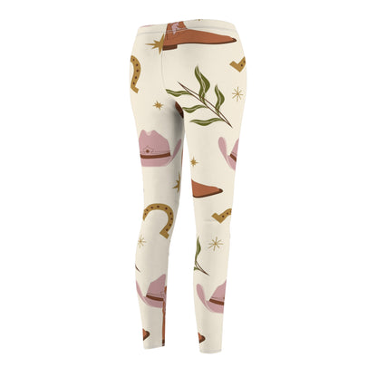 Women's Cut & Sew Casual Leggings (AOP)