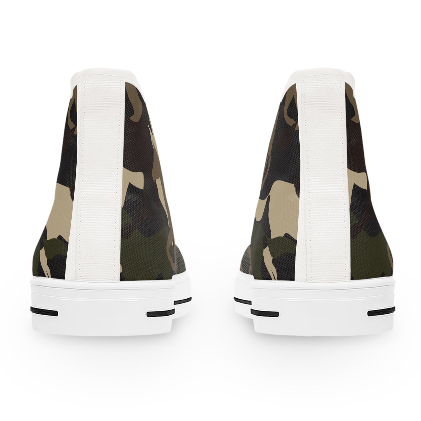 Horse Camo Women's High Top Sneakers