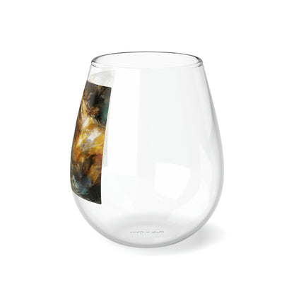 Horse Dreams Stemless Wine Glass, 11.75oz