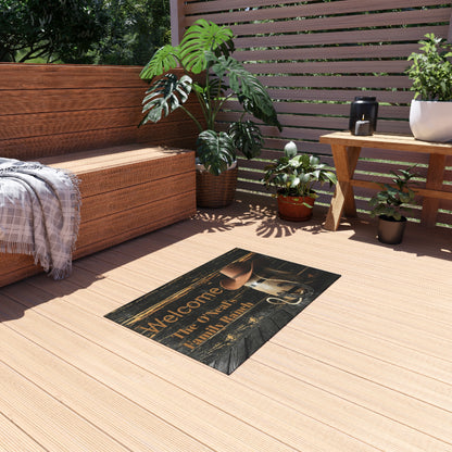 Personalized Outdoor Rug- Family Rance