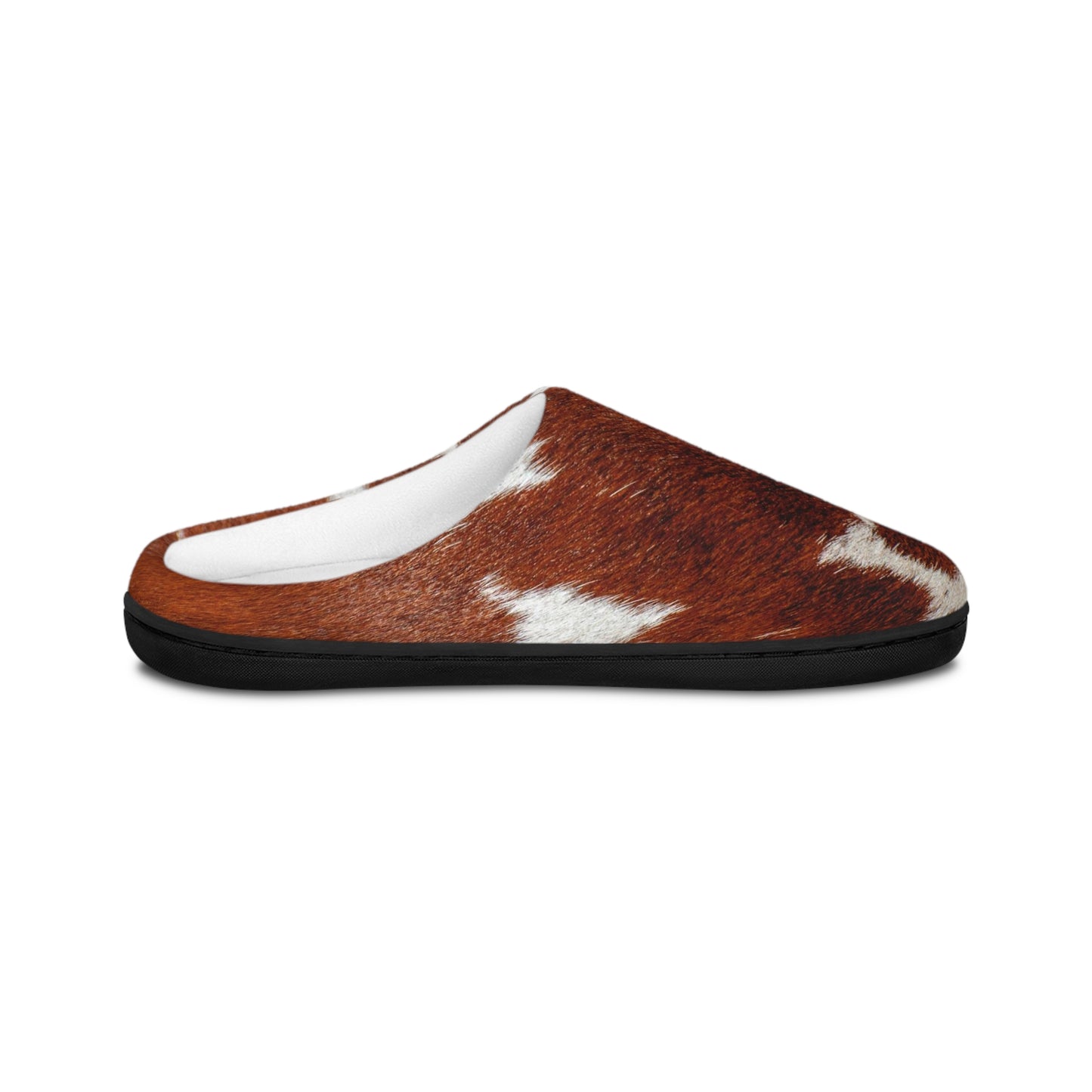 Women's Indoor Slippers- Cowprint