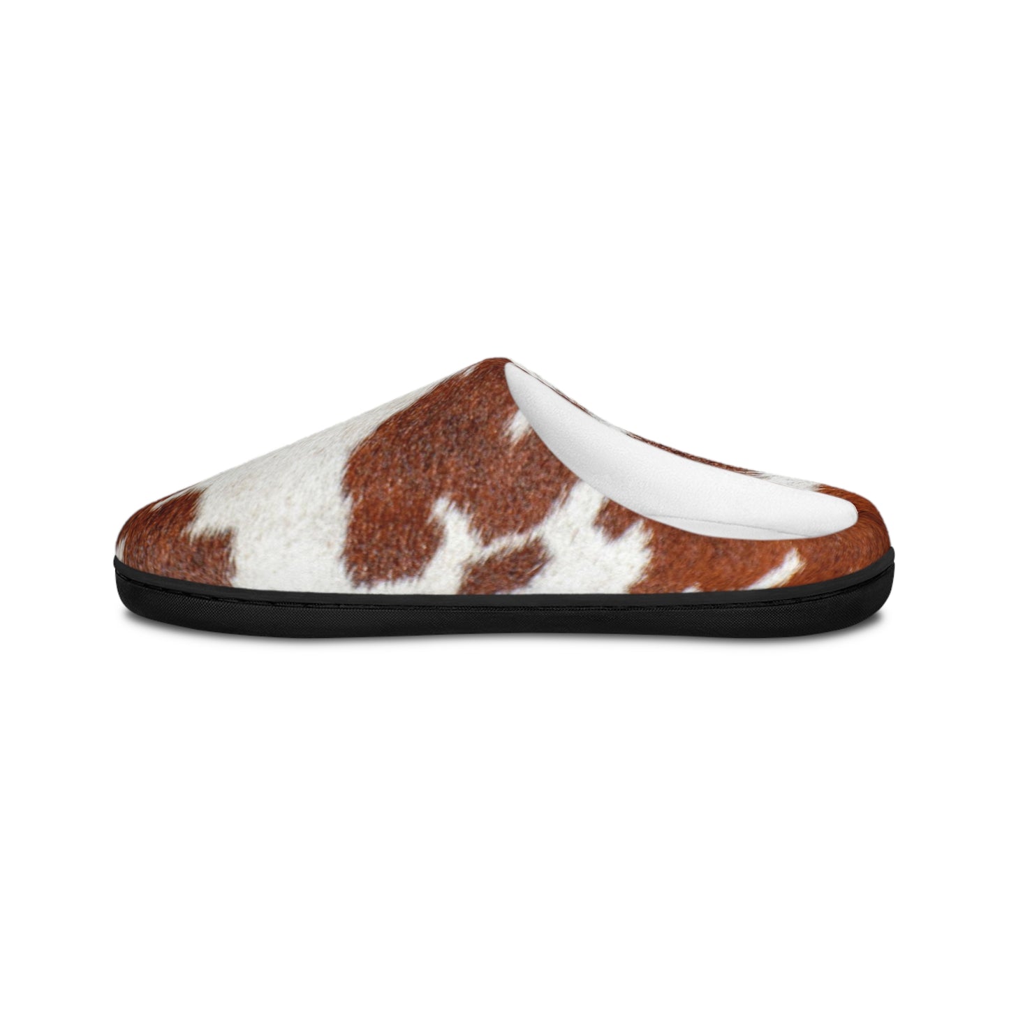 Women's Indoor Slippers- Cowprint