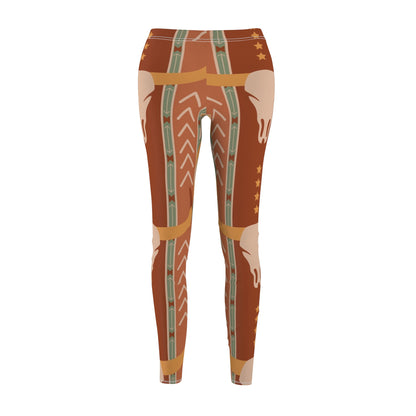 Women's Wild West Boho Chic Leggings