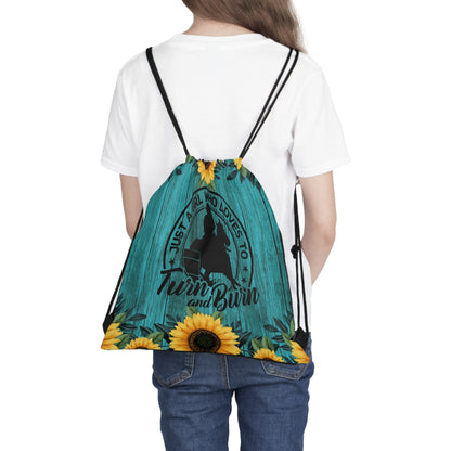 Outdoor Drawstring Bag- Turn and Burn