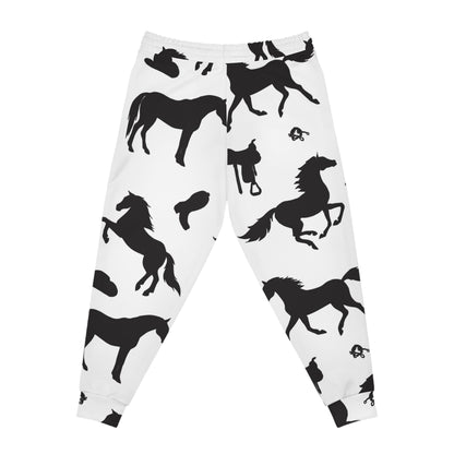 Western Horse Theme Athletic Joggers