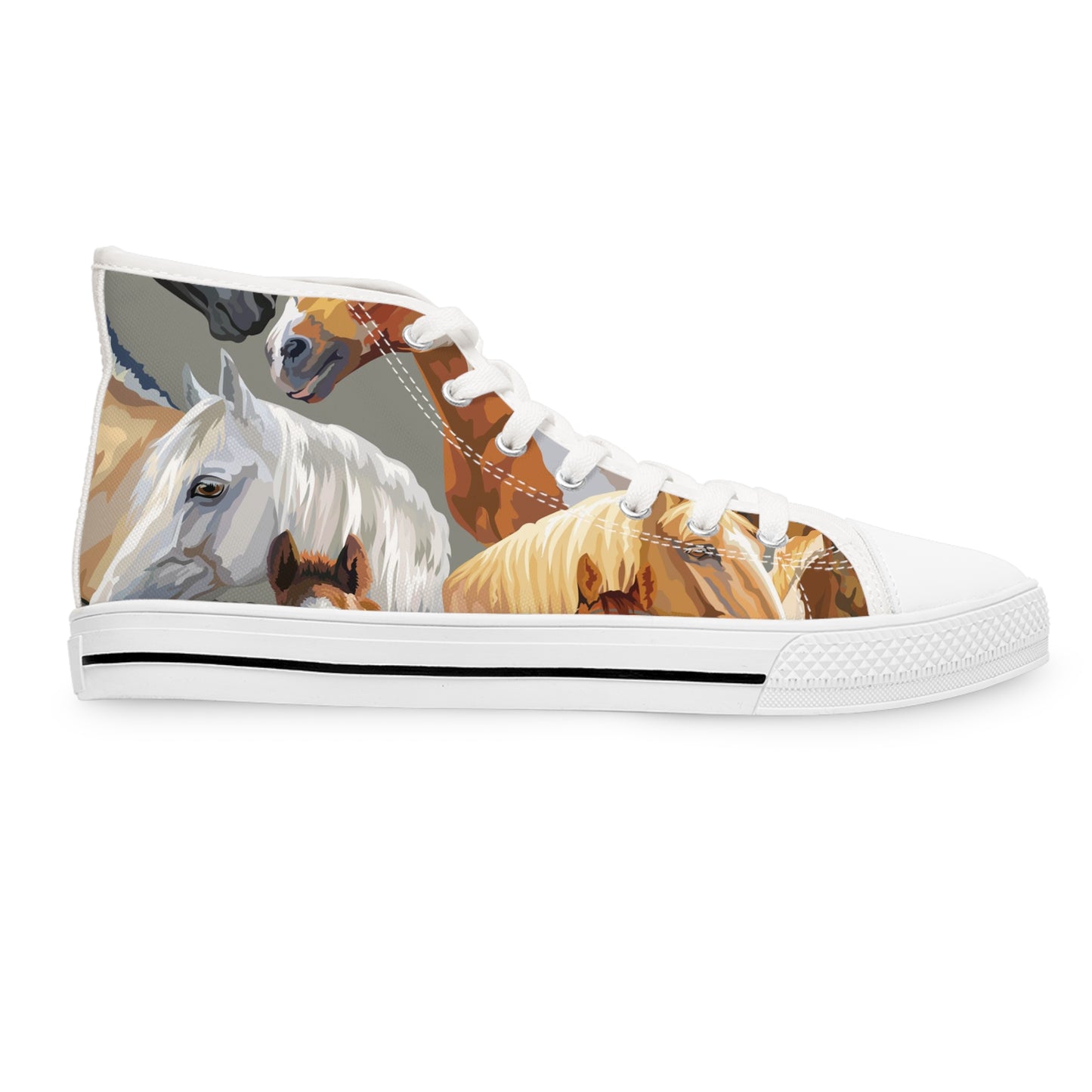 Just Horses Women's High Top Sneakers