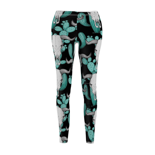 Women's Cut & Sew Casual Leggings (AOP)