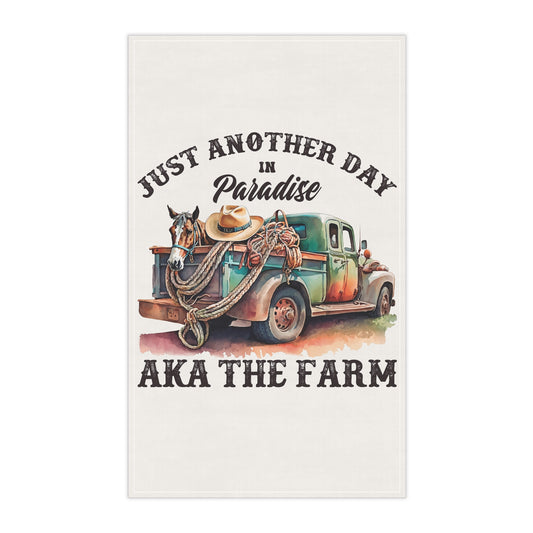 Kitchen Towel- Day at the Farm