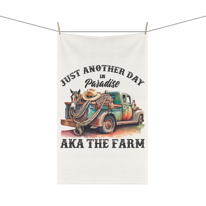 Kitchen Towel- Day at the Farm