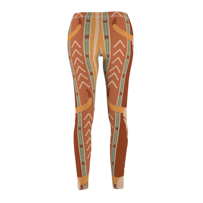 Women's Wild West Boho Chic Leggings