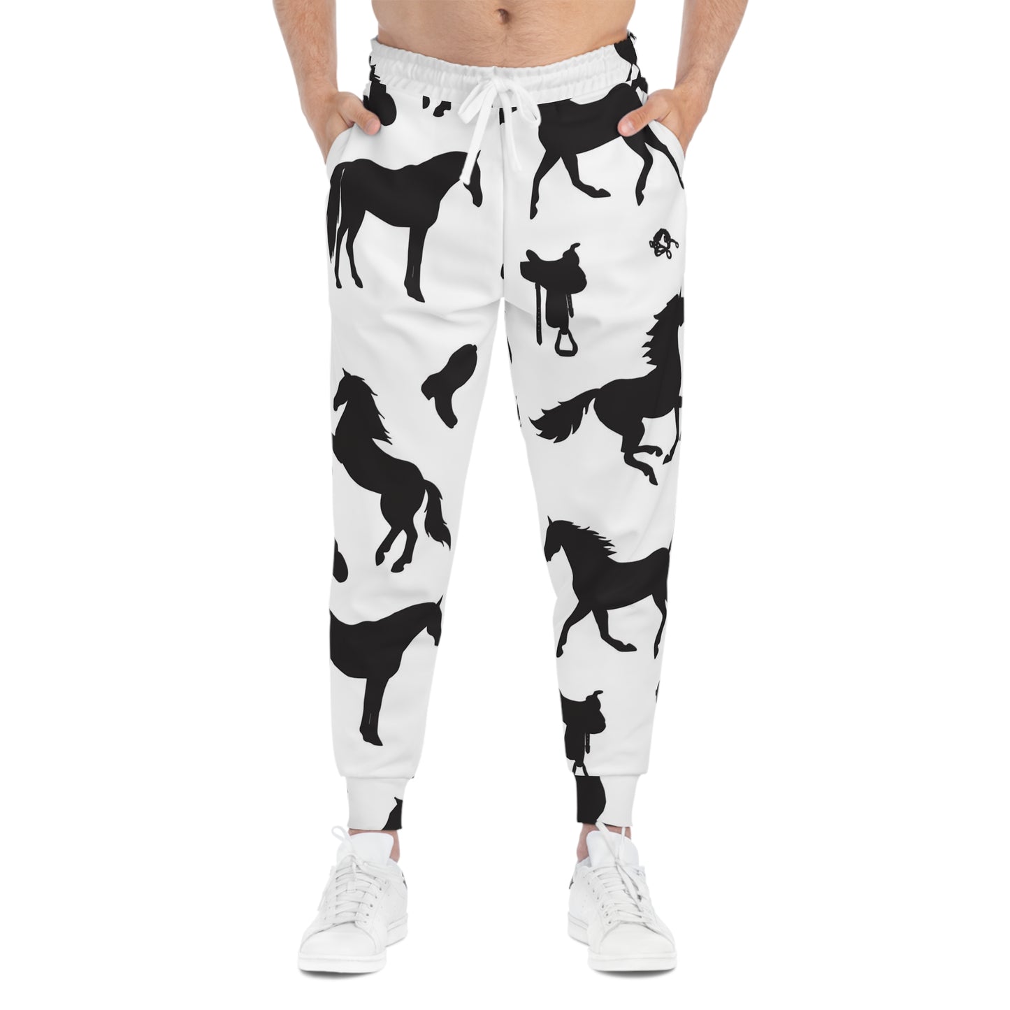 Western Horse Theme Athletic Joggers