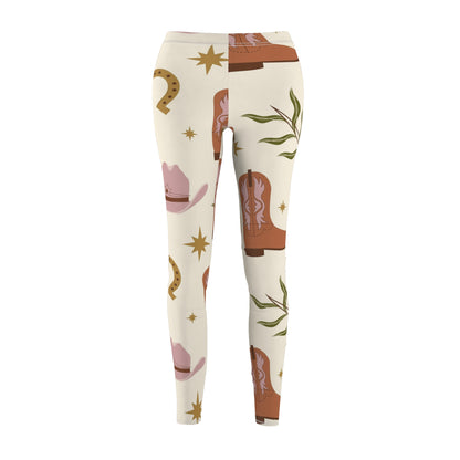 Women's Cut & Sew Casual Leggings (AOP)