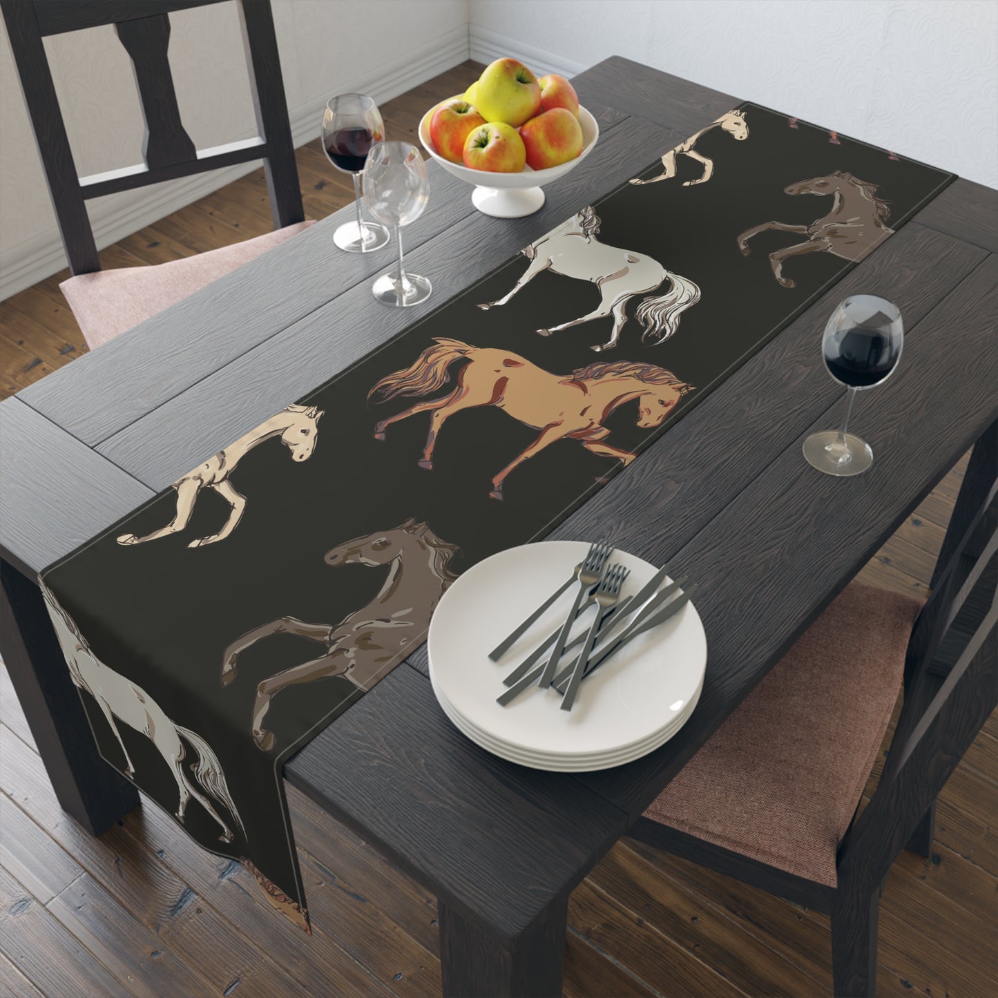 Table Runner - Horses