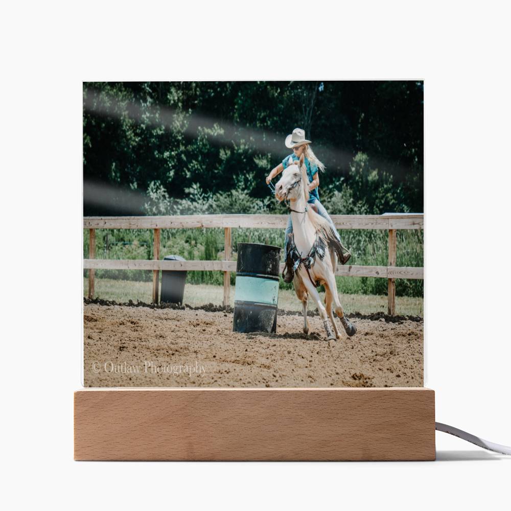 My Barrel Racer Acrylic